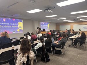 Turnout for Mid-Autumn Festival and Eastern Medicine Practices Event