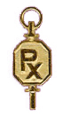 Rho Chi gold key