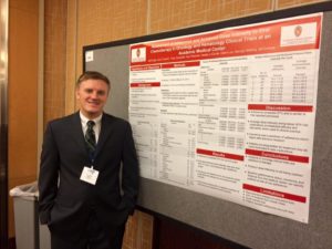 SCCP Alum Jeff Engel presenting a poster at the SCCP National Conference