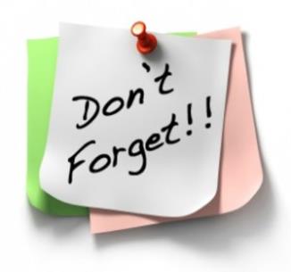 don't forget text on sticky notes