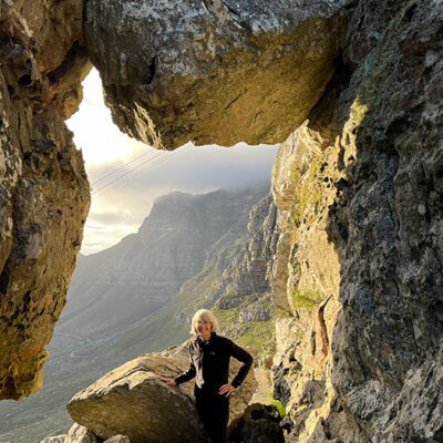 Mara Kieser at Table Mountain