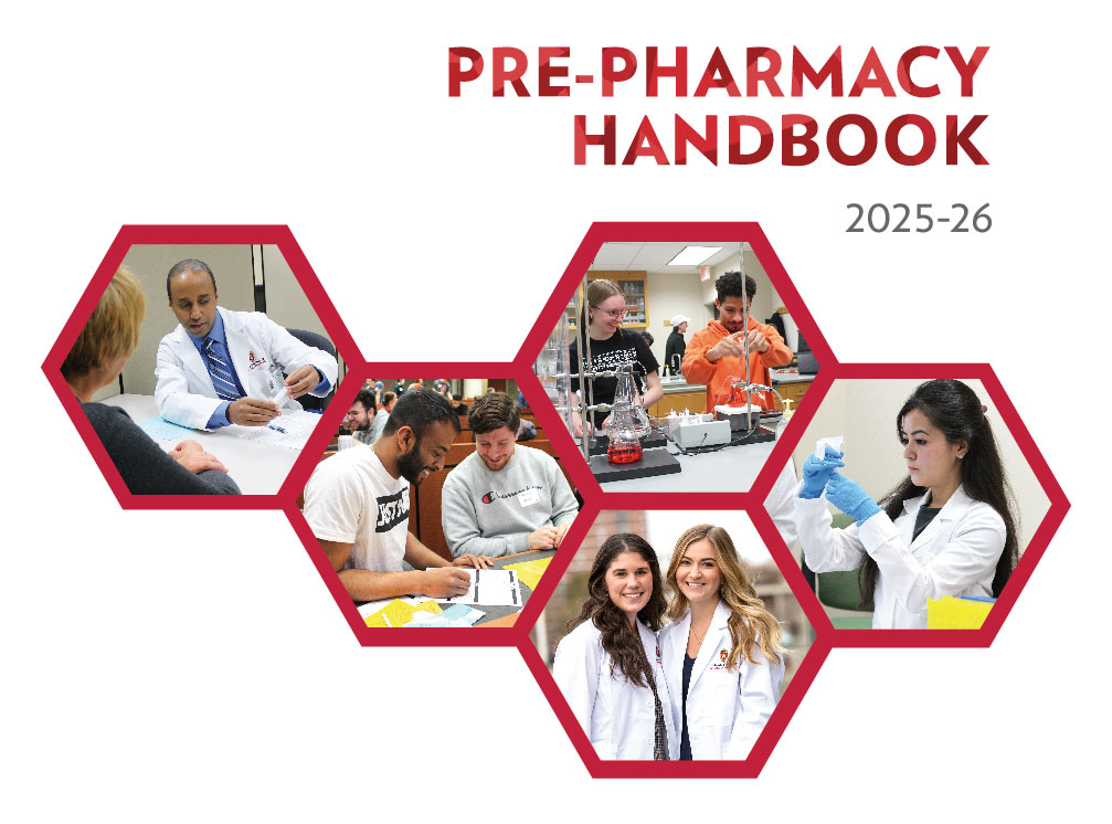 Thumbnail of Pre-Pharmacy Handbook cover 2020